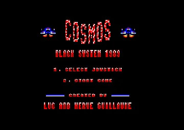 Cosmos (UK) (1989) [Black System] (Trainer) screen shot title